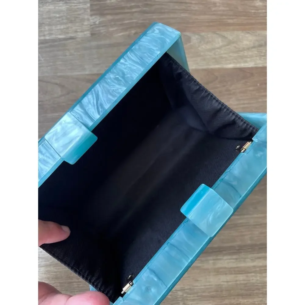 Morgan & Taylor Arya Clutch in Blue